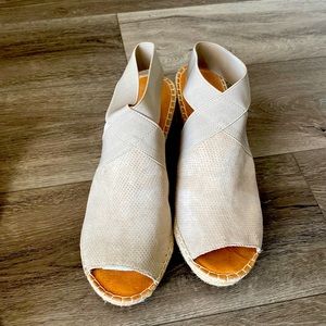 Gentle Souls Wedge sandal by Kenneth Cole…hardly worn!